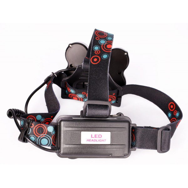 Налобный светодиодный фонарь Ultraflash аккумуляторный 100х90 400 лм E160 14681