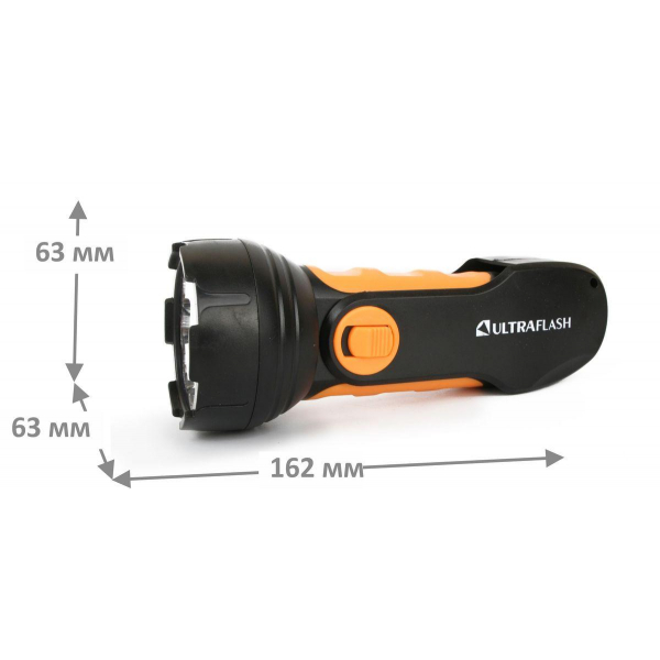 Рабочий светодиодный фонарь Ultraflash Accu Profi аккумуляторный 160х60 35 лм LED3816 10794