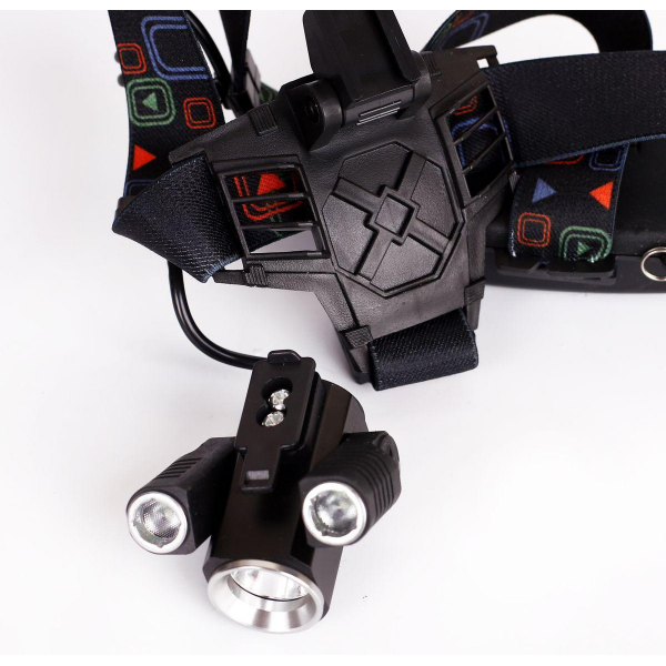 Налобный светодиодный фонарь Ultraflash аккумуляторный 100х90 400 лм E156 14660