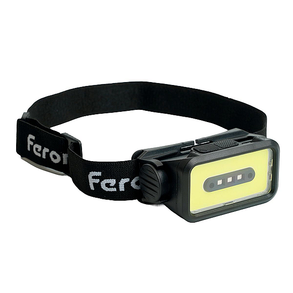 Фонарь налобный Feron TH2315 c аккумулятором 5W 2000mAh IP44 USB type-C ABS пластик 51620