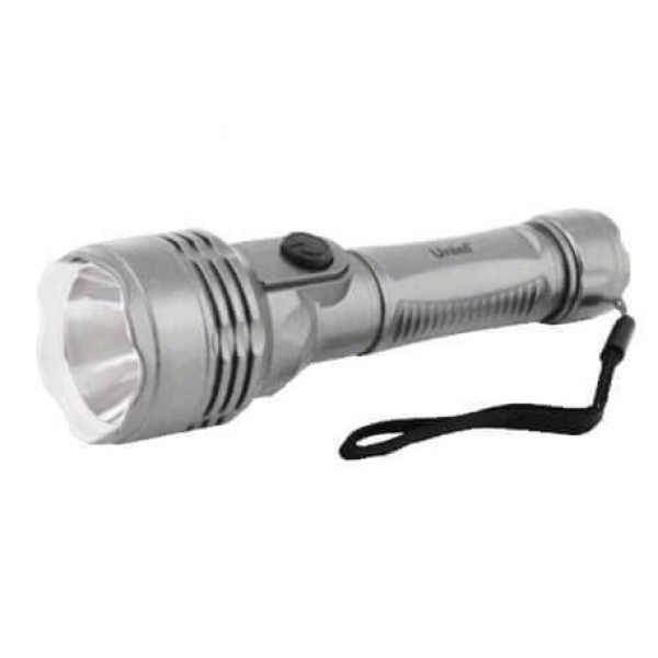 Ручной светодиодный фонарь Uniel от батареек 148х44 35 лм S-LD044-C Silver UL-00000206 Ручной светодиодный фонарь Uniel от батареек 148х44 35 лм S-LD044-C Silver UL-00000206