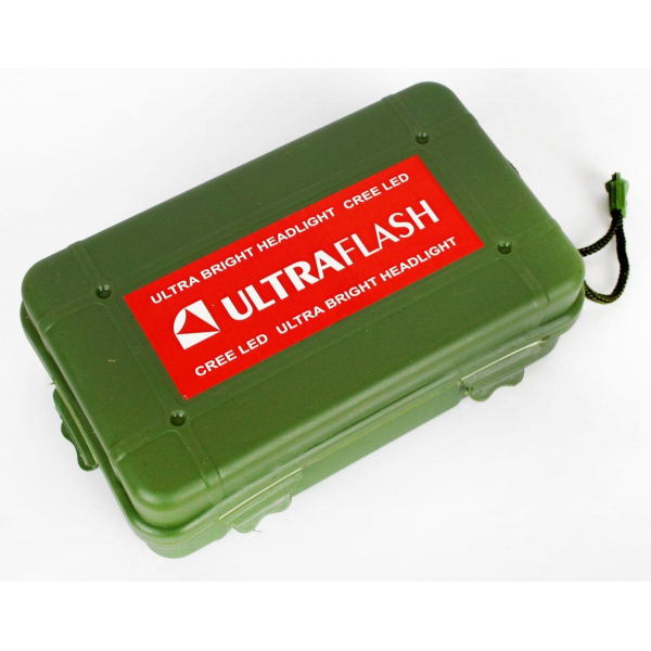 Налобный светодиодный фонарь Ultraflash Headlite аккумуляторный 100х80 260 лм E150 12188