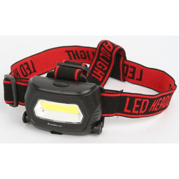 Налобный светодиодный фонарь Ultraflash Headlite аккумуляторный 75х53 145 лм LED5359 13803 Налобный светодиодный фонарь Ultraflash Headlite аккумуляторный 75х53 145 лм LED5359 13803