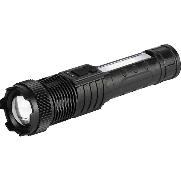 Светодиодный фонарь ЭРА UA-402 универсальный аккумуляторный 5 Вт LED + 5 Вт COB Zoom 6 режимов маячок клипса USB type C Б0069804