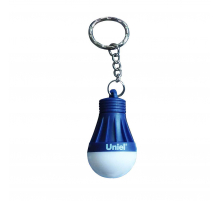 Фонарь-брелок светодиодный «Uniel» Uniel Standard Mini от батареек 55х30 S-KL023-T Blue UL-00004093