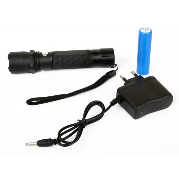 Ручной светодиодный фонарь Ultraflash Accu Profi аккумуляторный 130х36 80 лм E145 12352 Ручной светодиодный фонарь Ultraflash Accu Profi аккумуляторный 130х36 80 лм E145 12352