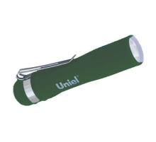 Карманный светодиодный фонарь Uniel от батареек 95х20 25 лм S-LD045-B Green UL-00000209