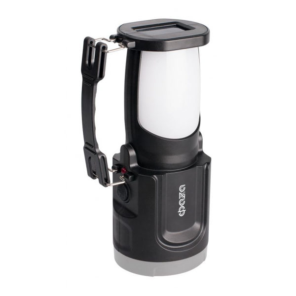 Прожекторный светодиодный фонарь на солнечной батарее ФАZA аккумуляторный 132 лм 180х100 AccuF8-L1W-L24-bk