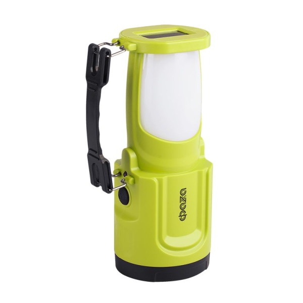 Прожекторный светодиодный фонарь на солнечной батарее ФАZA аккумуляторный 132 лм 180х100 AccuF8-L1W/L24-gn