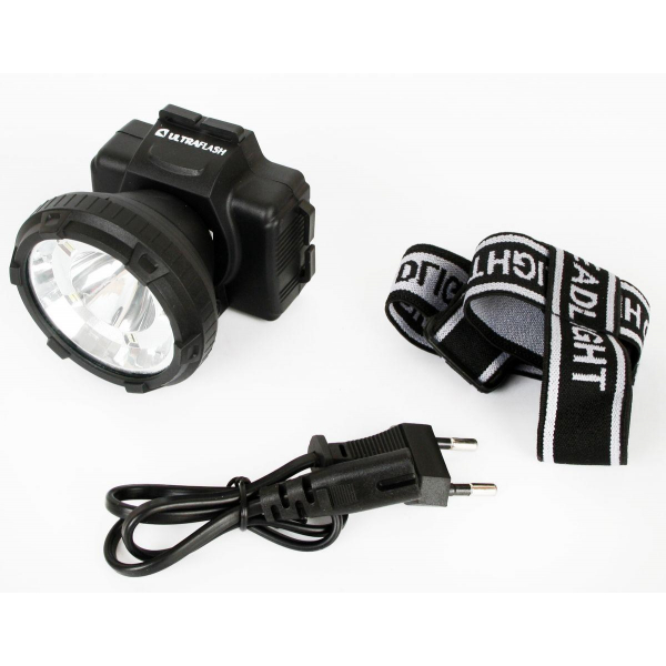 Налобный светодиодный фонарь Ultraflash Headlite аккумуляторный 90х75 140 лм LED5367 13350 Налобный светодиодный фонарь Ultraflash Headlite аккумуляторный 90х75 140 лм LED5367 13350