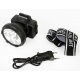 Налобный светодиодный фонарь Ultraflash Headlite аккумуляторный 90х75 140 лм LED5367 13350