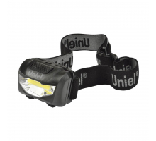 Налобный светодиодный фонарь Uniel от батареек 120 лм S-HL017-C Black UL-00001379