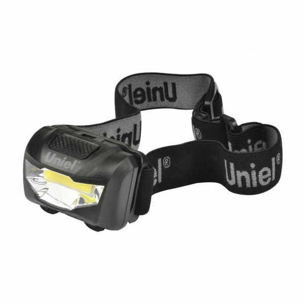 Налобный светодиодный фонарь Uniel от батареек 120 лм S-HL017-C Black UL-00001379 Налобный светодиодный фонарь Uniel от батареек 120 лм S-HL017-C Black UL-00001379
