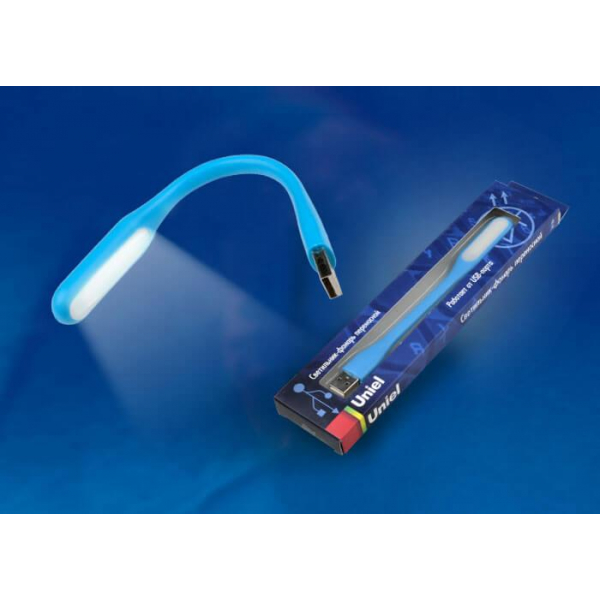 Переносной светодиодный фонарь Uniel Usb-зарядка 170х15 260 лм TLD-541 Blue UL-00000251 Переносной светодиодный фонарь Uniel Usb-зарядка 170х15 260 лм TLD-541 Blue UL-00000251