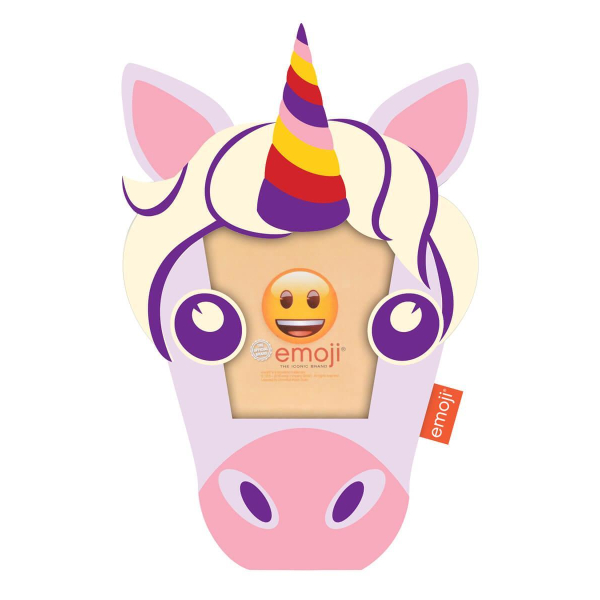 Фоторамка Innova PI09818 Ф/рамка 10*10cm Emoji unicorn, пластик (6/576) Б0037343