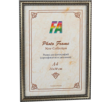 Фоторамка FA пластик Кружево серебро 15х21 (34/952) Б0035288
