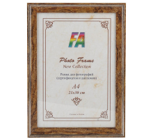 Фоторамка FA пластик Офис лакированный орех 15х21 (36/864) Б0030295