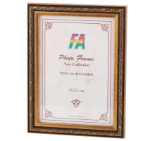 Фоторамка FA пластик Нива старое золото 10х15 (40/1680) Б0039926
