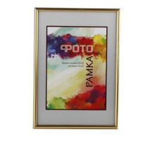 Фоторамка Image Art 6008-8/G ,цв. золото,размер 21*30 с подставкой (12) (12/432) Б0012374
