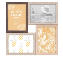 Фоторамка Innova PI09783 Ф/рамка 4 фото, 4x 13*18cm Modena Trio, дерево (4/168) Б0037333