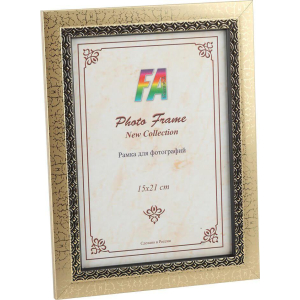 Фоторамка FA пластик Арабеска золото 15х21 (42/756) Б0020821