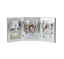 Фоторамка Image Art 6047/3-4S, тройная , 10*15, серебро (12/24/504) Б0014826