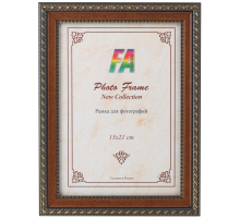 Фоторамка FA пластик Золото mix коричневый 30х40 (10/120) Б0032210