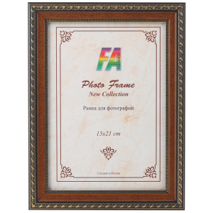 Фоторамка FA пластик Золото mix коричневый 30х40 (10/120) Б0032210