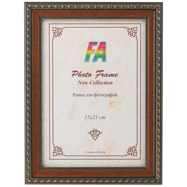 Фоторамка FA пластик Золото mix коричневый 30х40 (10/120) Б0032210