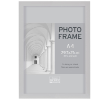 Фоторамка Innova PI09930 Ф/рамка 21*29,7cm Block frame под фото А4, серый, МДФ (4/180) Б0046308