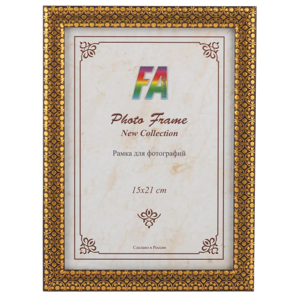 Фоторамка FA пластик 1001 ночь золото 21х30 (32/384) Б0030367