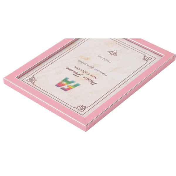 Фоторамка FA Пластик Акварель розовый 15х21 (40/840) Б0039839