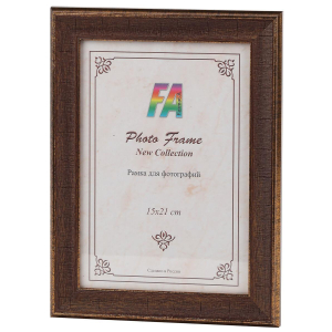 Фоторамка FA пластик Премьер орех 15х21 (30/750) Б0039891