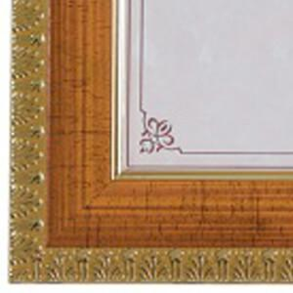 Фоторамка FA пластик Готика сусальный 15х21 (30/540) Б0020912