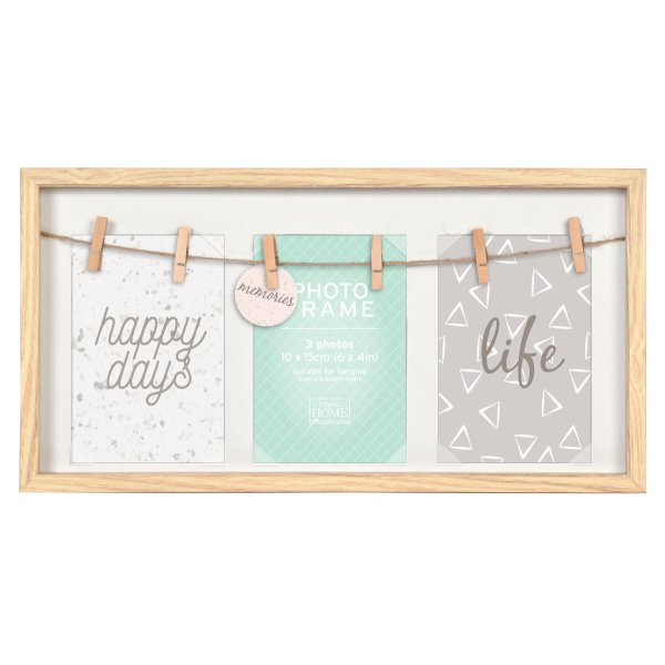 Фоторамка Innova PI08352 Ф/рамка 3 x 10*15 или 2 х 13*18 Modena бежевая, МДФ (6/168) Б0031986