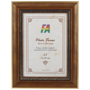 Фоторамка FA пластик Монарх мореный дуб 30х40 (6/84) Б0030252