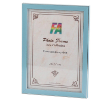 Фоторамка FA Пластик Акварель голубой 15х21 (40/840) Б0039827
