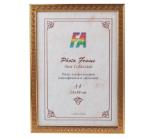 Фоторамка FA Пластик меандр золото 21х30 (18/504) Б0049922