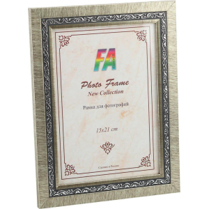 Фоторамка FA пластик Лира, перламутр 15х21 (34/612) Б0020856