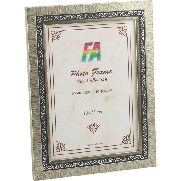 Фоторамка FA пластик Лира, перламутр 15х21 (34/612) Б0020856