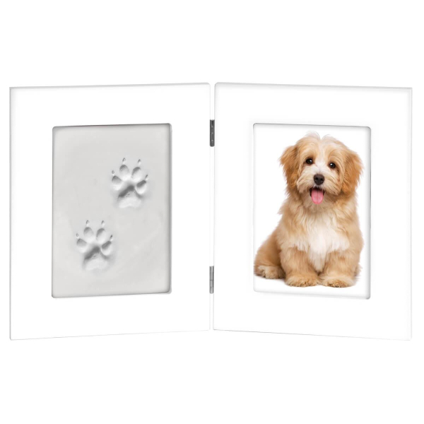 Фоторамка Innova PI09986 Ф/рамка 1 фото 13*18+набор для лепки, Photo and Imprint kit, белая, пластик (6/24/4 Б0037339