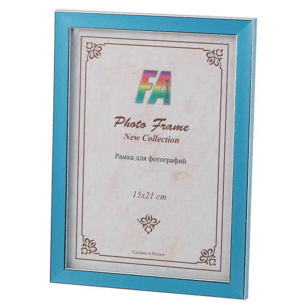 Фоторамка FA Пластик Акварель лазурный 15х21 (40/1120) Б0039831