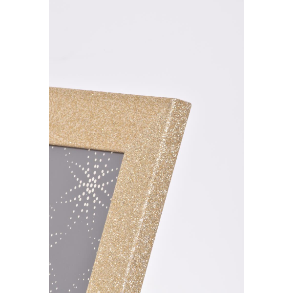 Фоторамка Innova PI00244 Ф/рамка 13*18cm Glitter, золото, МДФ (6/1800) Б0046315