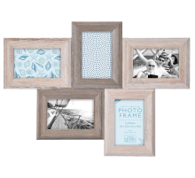 Фоторамка Innova PI09962 Ф/рамка 5 фото, 5x 10*15cm Natural Wood, дерево (6/120) Б0037332