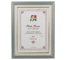 Фоторамка FA пластик Гардины бирюза 10х15 (36/1440) Б0034901