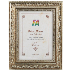 Фоторамка FA пластик Версаль старое серебро 15х21 (12/144) Б0030347