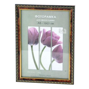 Фоторамка Interior Office 982 10*15 темный орех (50/2000) Б0030756