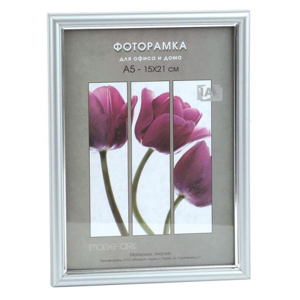 Фоторамка Interior Office 590/1 30*40 матовое серебро (5/15/270) Б0031321