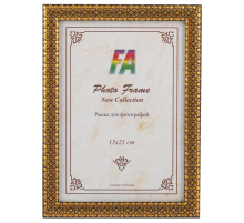 Фоторамка FA пластик 1001 ночь золото 15х21 (40/720) Б0030346