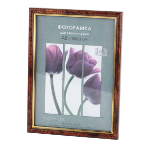 Фоторамка Interior Office 582 10*15 темный орех (50/1800) Б0030692